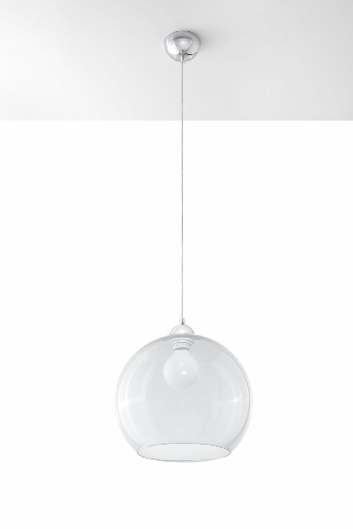 Lámpara colgante BALL transparente