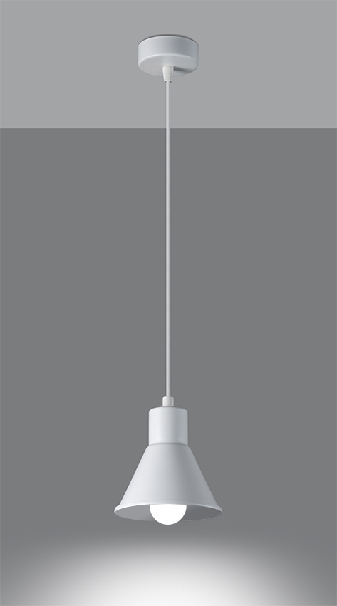 Lámpara colgante TALEJA 1 blanco E27