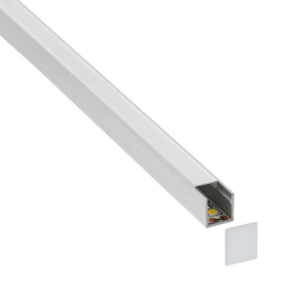 KIT - Perfil CUB para tiras LED