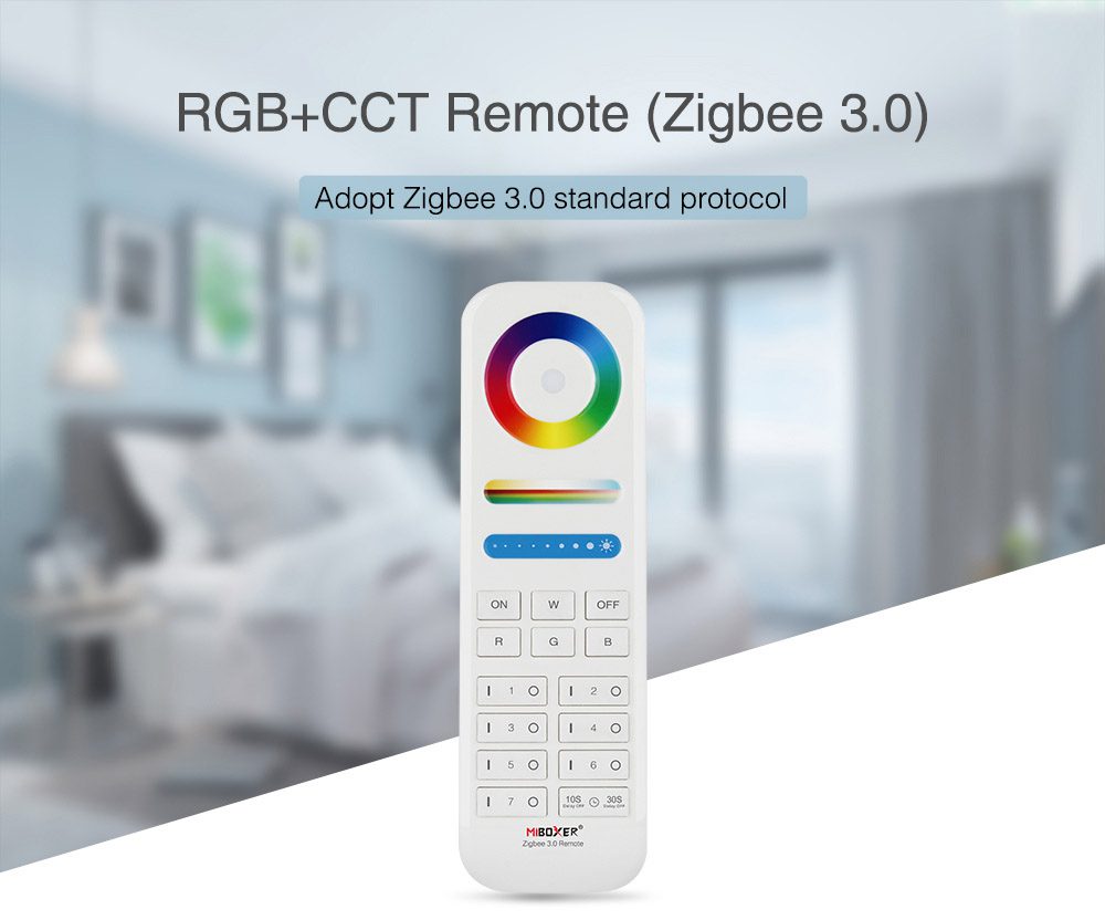 Zigbee Mando a distancia RGB+CCT 7 zonas