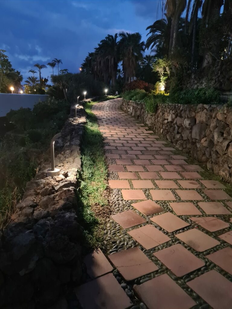 iluminación led hotel en Canarias