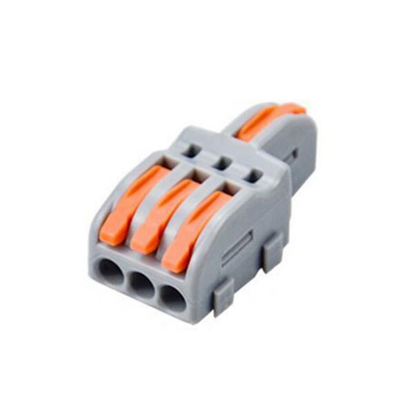 Conector rápido WAGO 1 a 3 cables 0