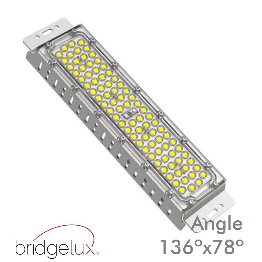 Módulo LED 50W Bridgelux para Farolas + chapa de acero