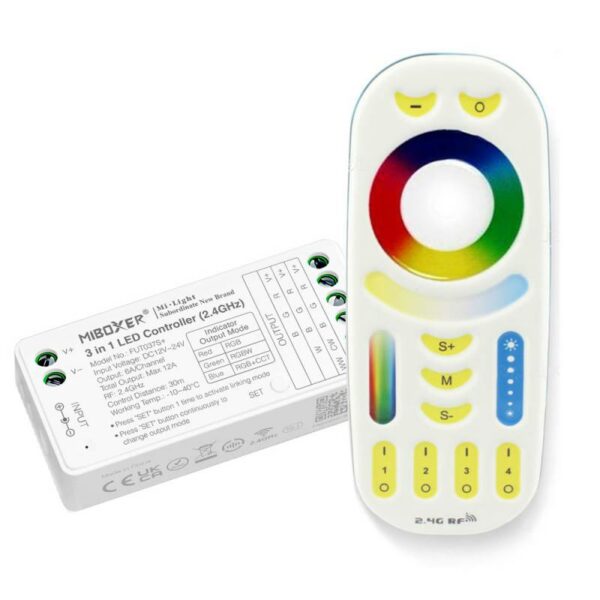 Kit Controlador + mando 2.4G RF