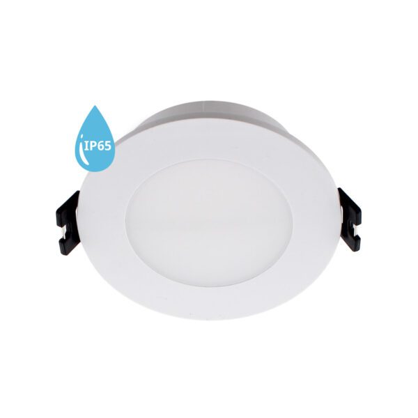 Aro Downlight SPARV Circular Estanco IP65 Fijo para Bombilla LED GU10